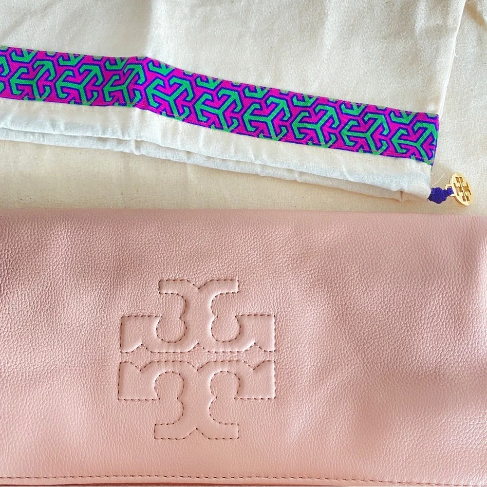 Tory Burch fold over convertible bag